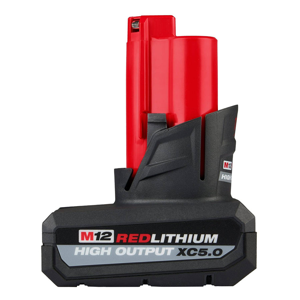 Milwaukee M12 12-Volt Lithium-Ion XC High Output 5.0 Ah Battery Pack (48-11-2450)