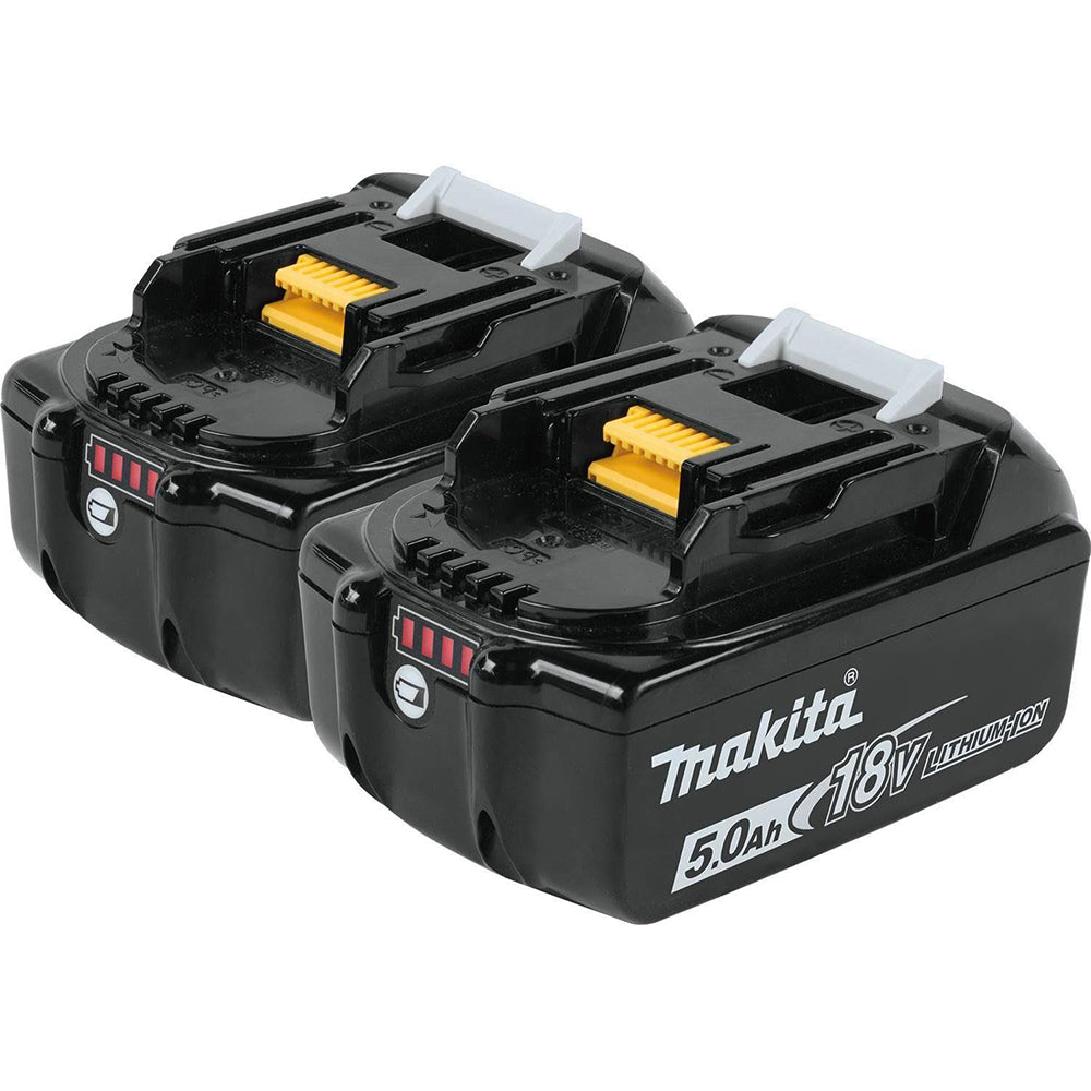 Makita BL1850B-2 18V LXT Lithium-Ion 5.0Ah Battery (2-Pack)