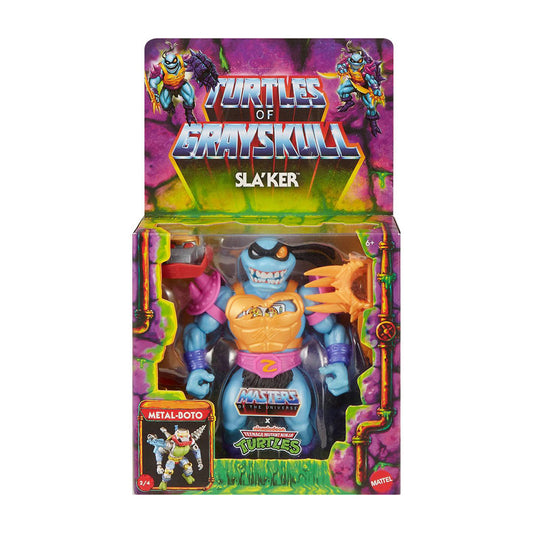 Masters of the Universe x Teenage Mutant Ninja Turtles Sla'Ker Action Figure Limited Edition