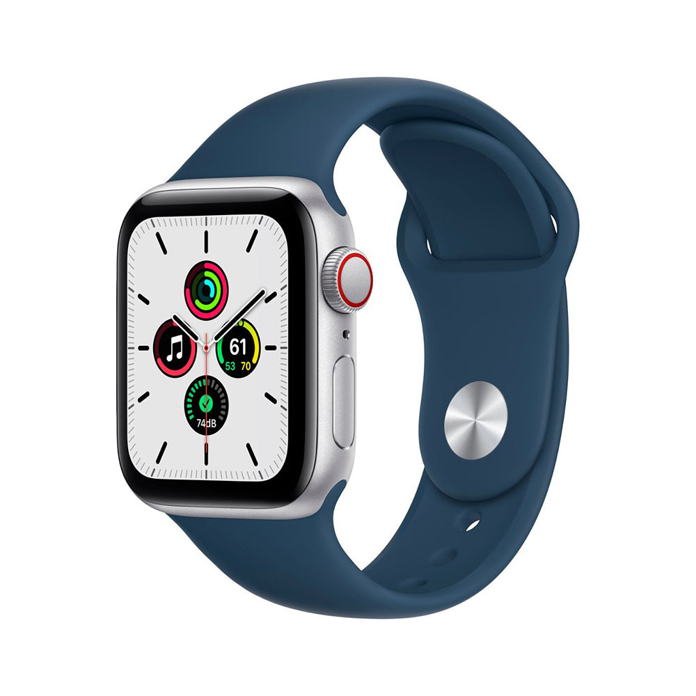 Apple Watch SE (1st Generation GPS + Cellular) 40mm Gold Aluminum Case with Starlight Sport Band (MKQL3LL/A)