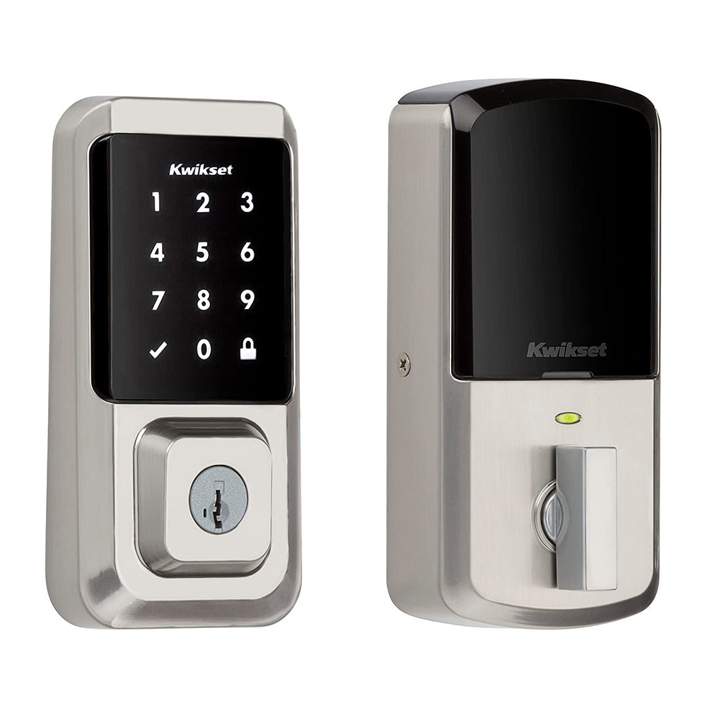 Kwikset 99390-001 Halo Wi-Fi Smart Lock Keyless Entry Electronic Touchscreen Deadbolt