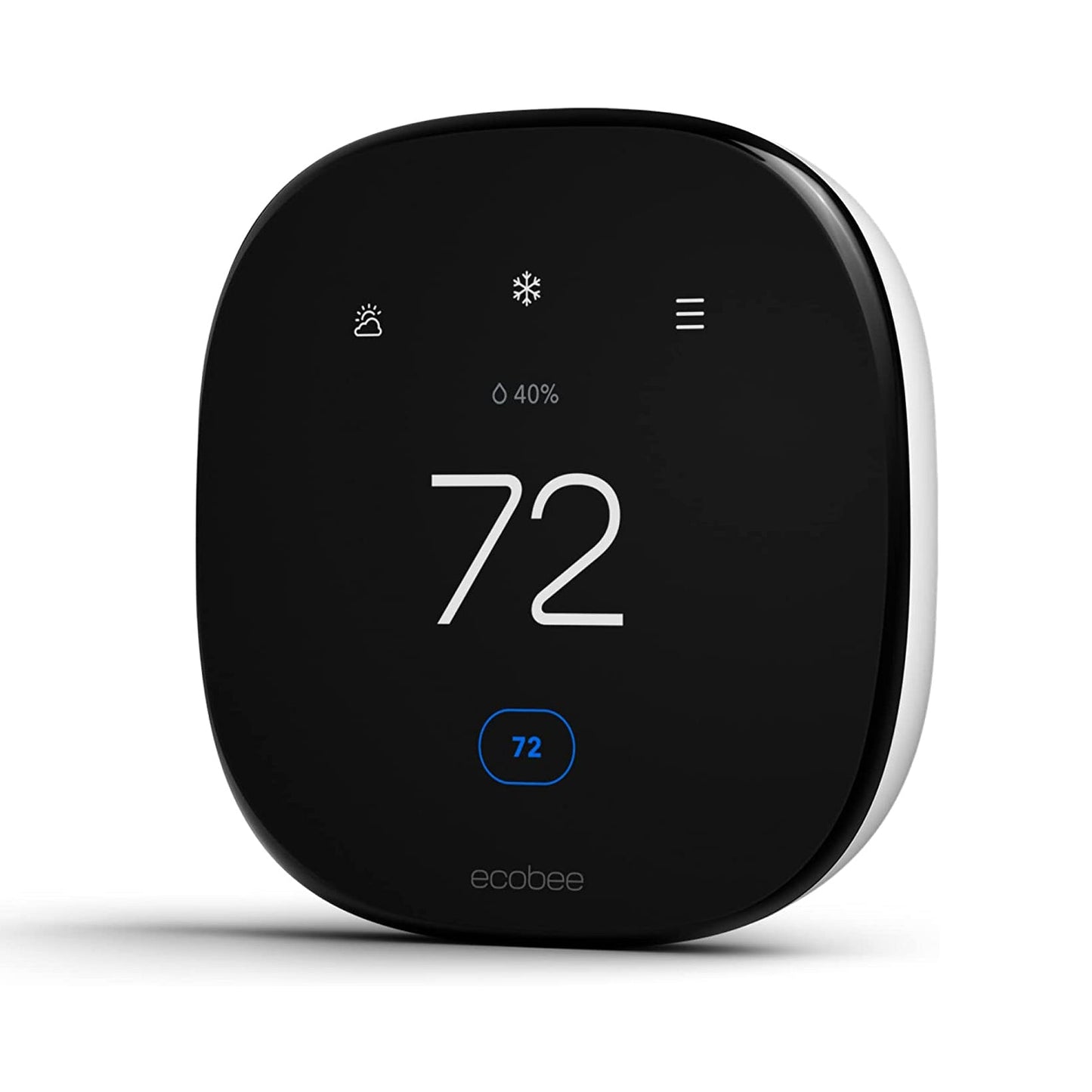 ecobee Smart Wi-Fi Thermostat Enhanced - Black (EB-STATE6L-01) - Nyson Retail