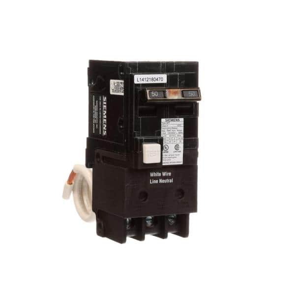 Siemens QPF 50-Amp 2-Pole GFCI Circuit Breaker - Nyson Retail