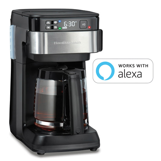 Hamilton Beach Works with Alexa Smart Coffee Maker (49350)