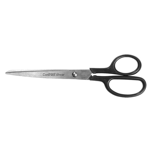 Westcott Contract Stainless Steel Scissors, 8", Black, Case of 144 (10572)