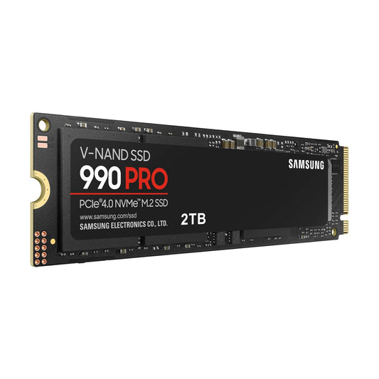 SAMSUNG 990 PRO SSD NVMe M.2 PCIe Gen4, M.2 2280 Internal Solid State Hard Drive (MZ-V9P2T0B/AM)