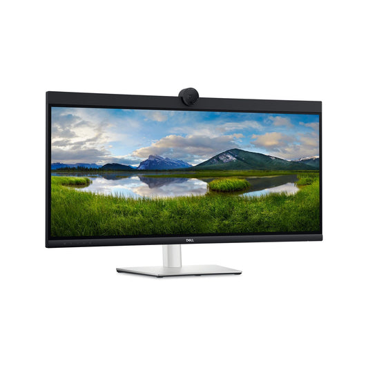 Dell P3424WEB 34 Curved Video Conferencing Monitor - Silver