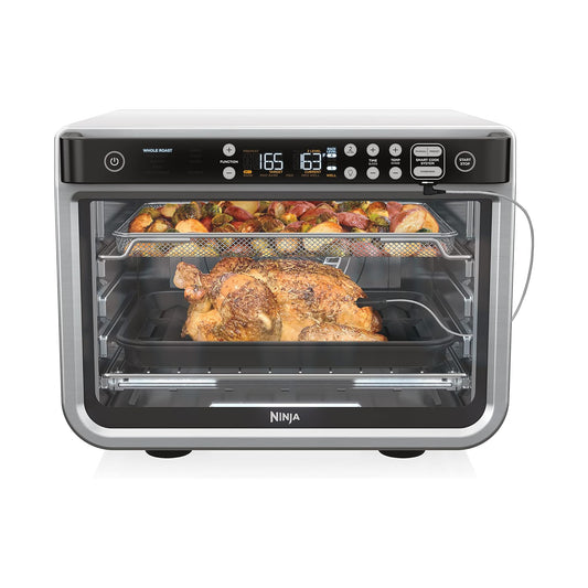 Ninja DT251 Foodi 10-in-1 Smart XL Air Fry Oven, Bake, Broil, Toast, Roast, Digital Toaster, Thermometer