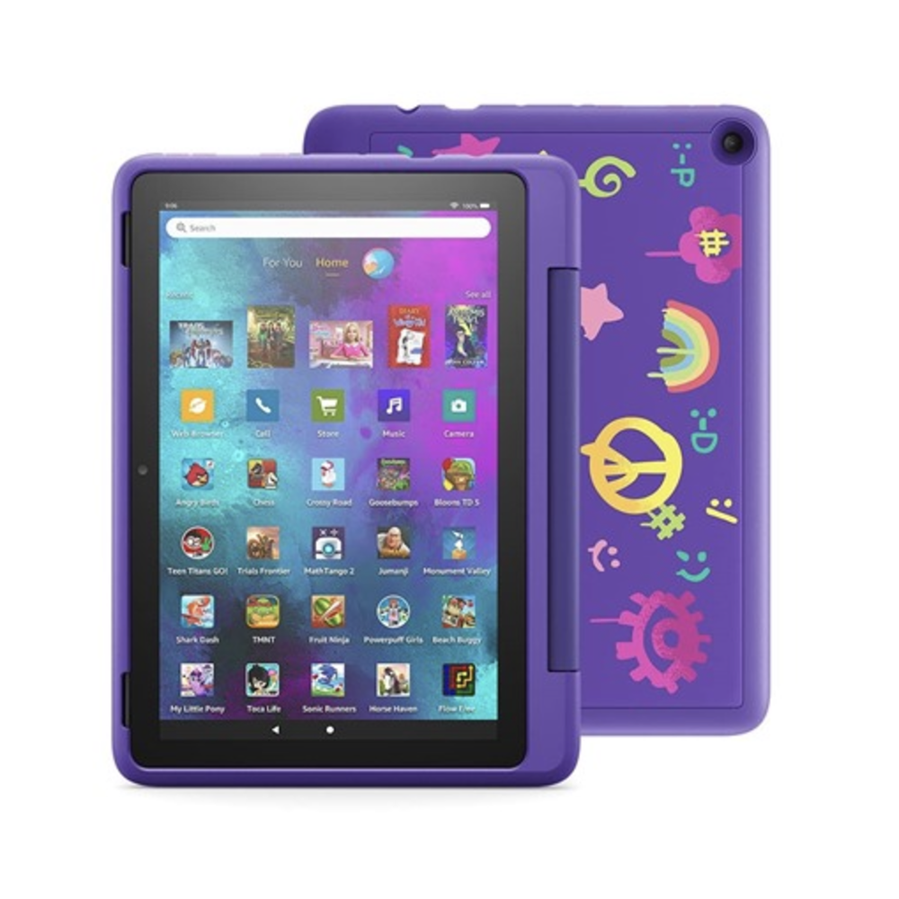 Amazon Fire HD 10 (11th Gen) Kids Pro Tablet (2021 Model), 32GB - Purple