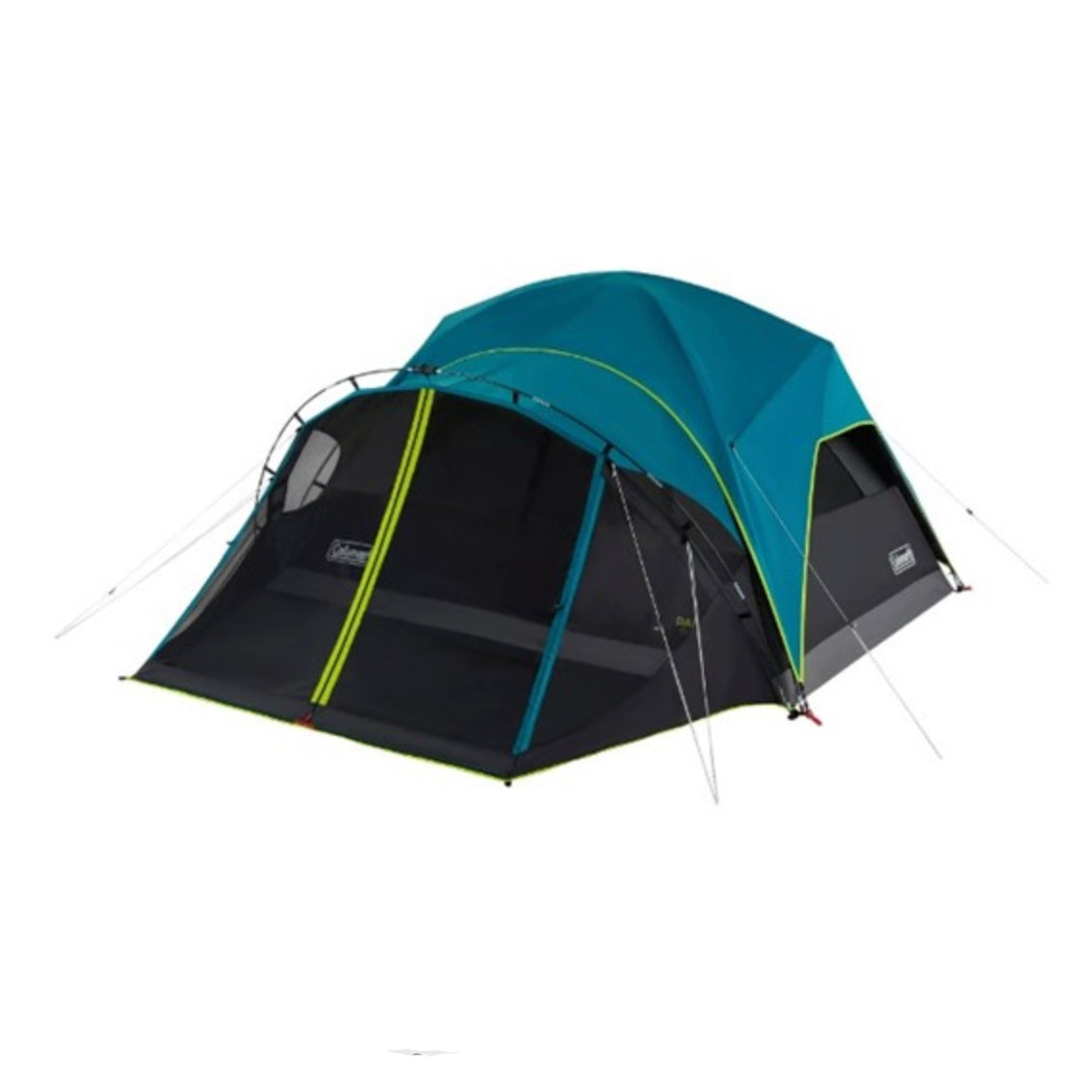 Coleman Carlsbad 4 Person Tent (20200821) - Black/Teal/Green