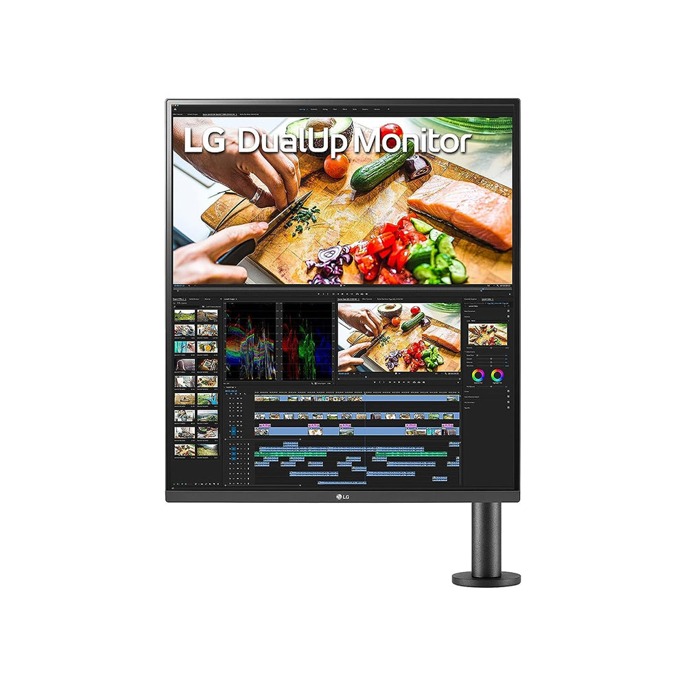 LG 28MQ780-B 28 Inch SDQHD (2560 x 2880) Nano IPS DualUp Monitor with Ergo Stand