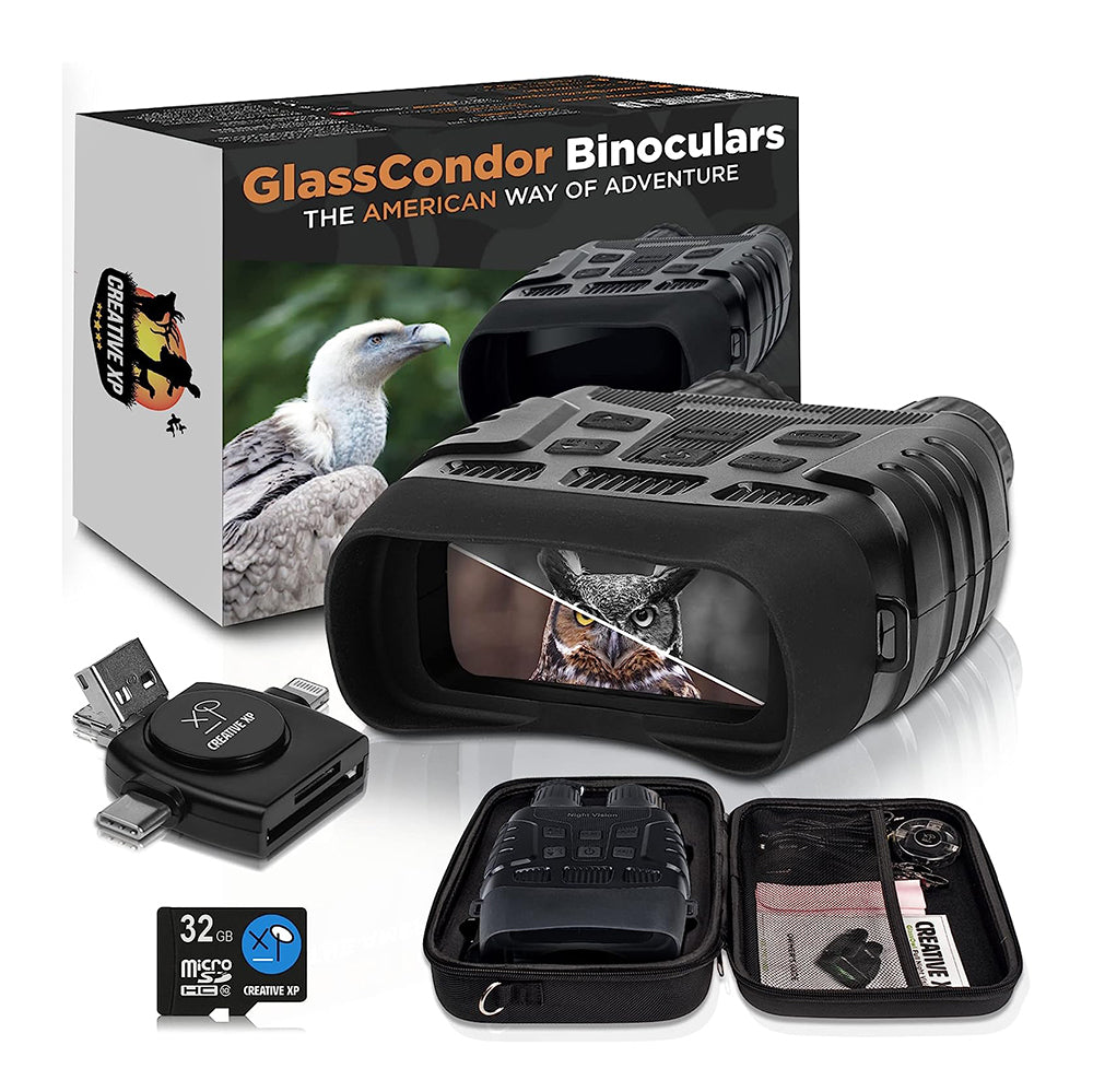 CREATIVE XP Night Vision Goggles - Military Grade, Digital Infrared Binoculars (NV3180B)