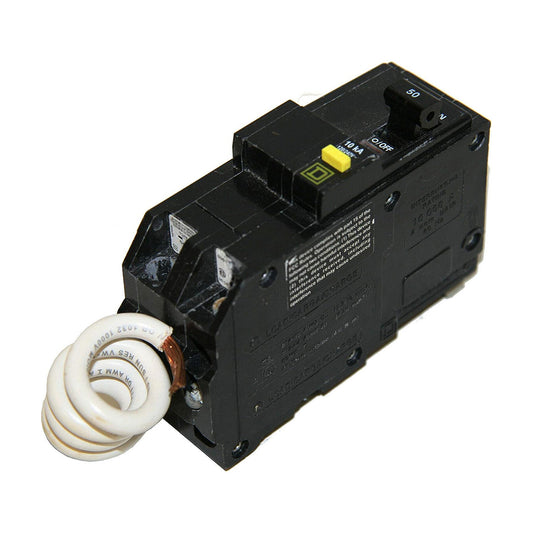 SquareD QO250GFIC 50A Circuit Breaker and Ground-Fault Circuit Interrupter (GFI)