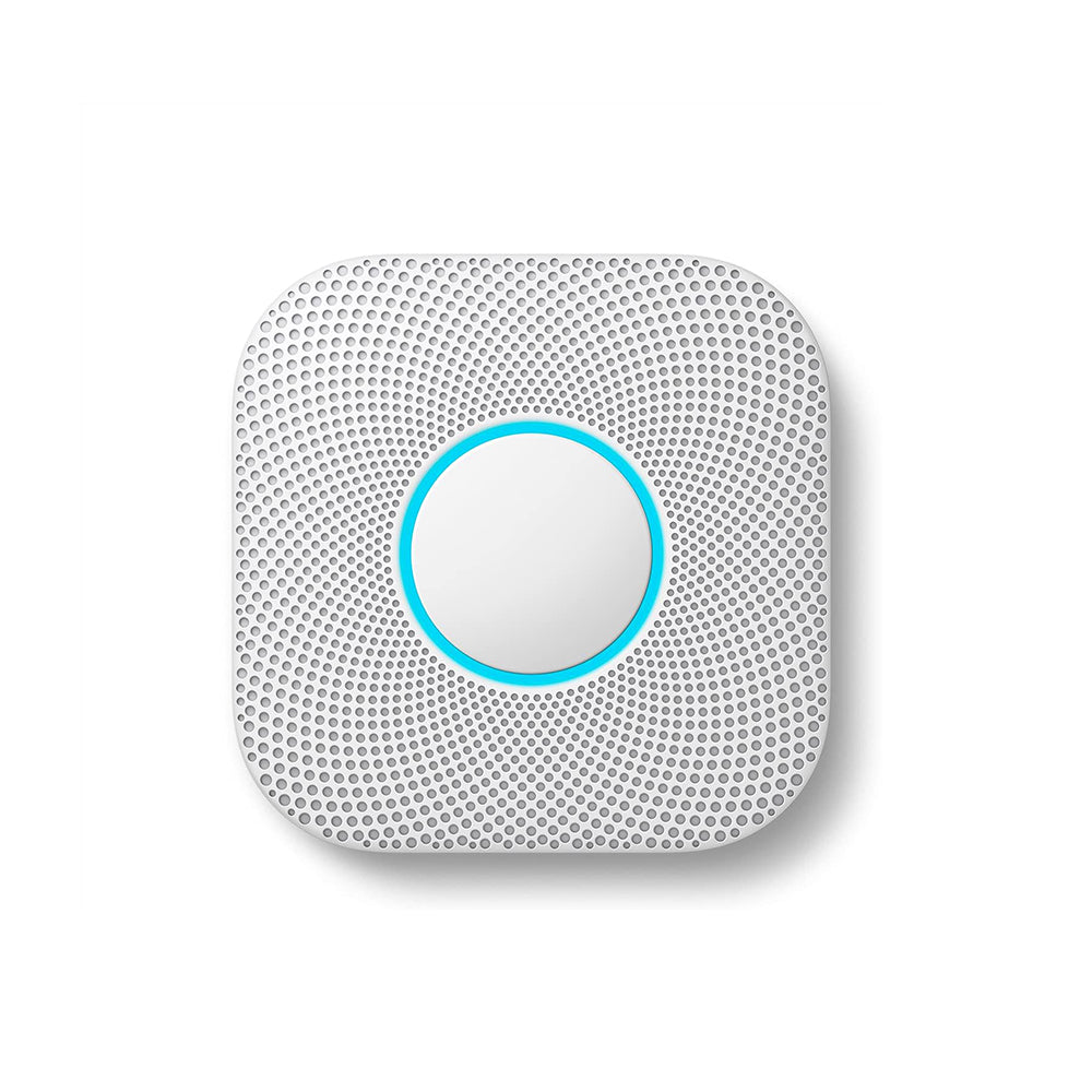Google Nest Protect - Smoke Alarm - Smoke Detector and Carbon Monoxide Detector - Wired, White (S3003LWES)