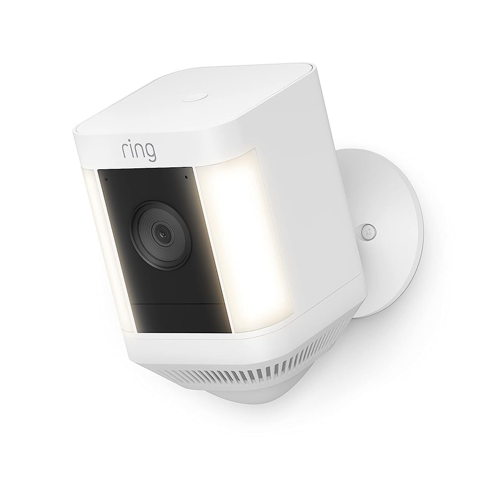 Ring Spotlight Cam Plus Outdoor Camera - Battery (White)