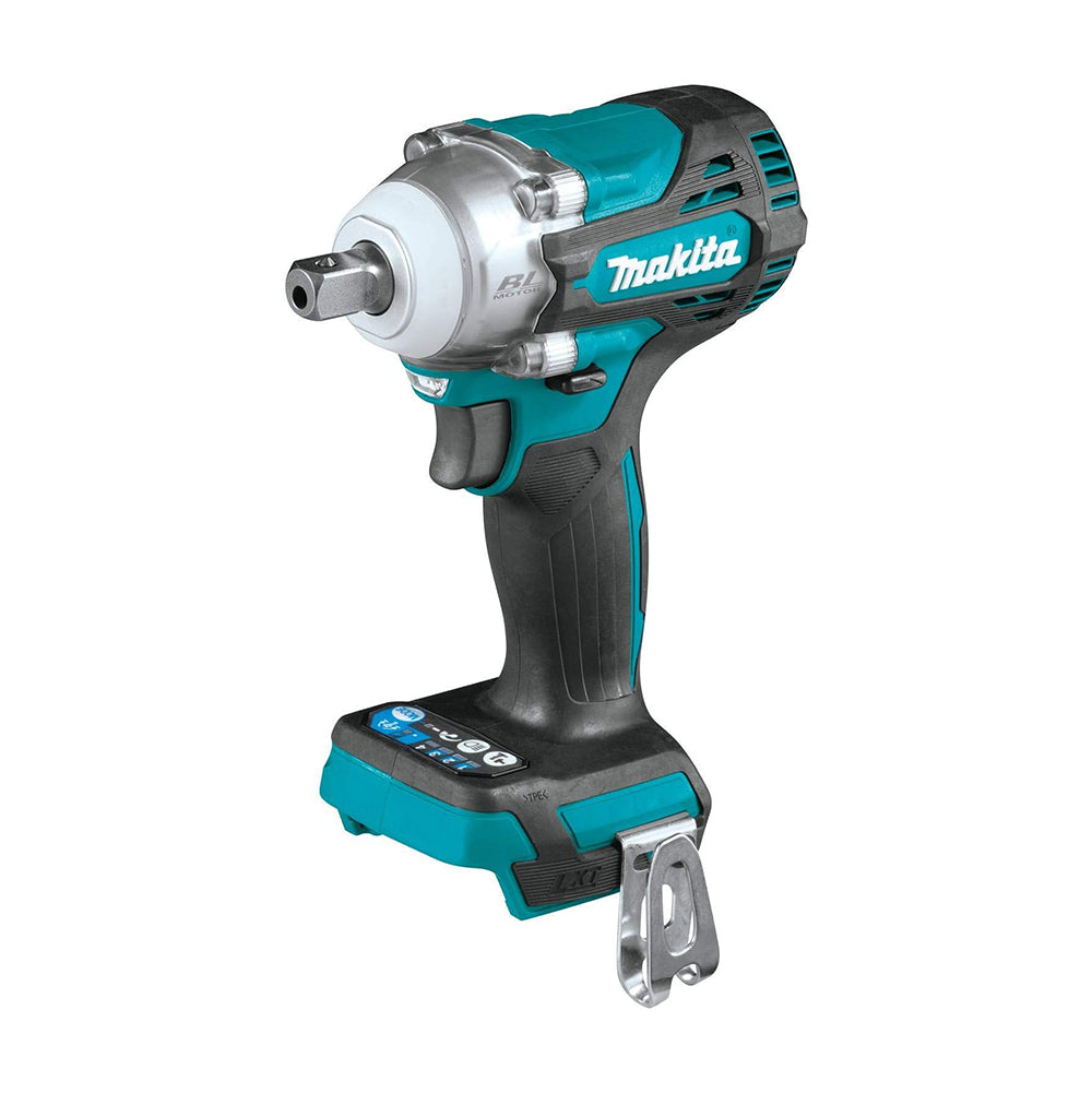 Makita XWT15Z 18V LXT® Lithium-Ion Brushless Cordless 4-Speed 1/2" Sq. Drive Impact Wrench w/Detent Anvil, Tool Only