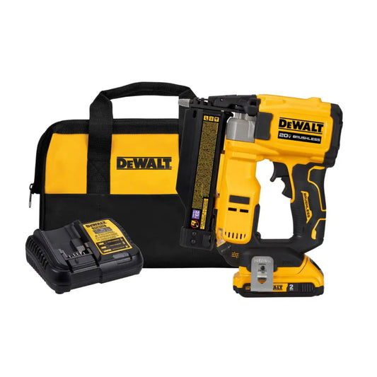 DEWALT ATOMIC 20V MAX Lithium Ion Cordless 23 Gauge Pin Nailer Kit with 2.0Ah Battery and Charger (DCN623D1)