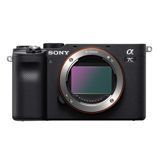 Sony Alpha 7C Full-Frame Mirrorless Camera - Black (ILCE7C) (A7C)
