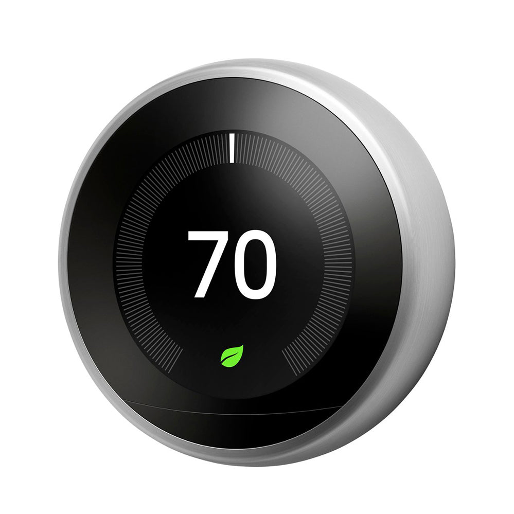 Google Nest Learning Thermostat 3rd Generation - Stainless Steel (T3007ES)