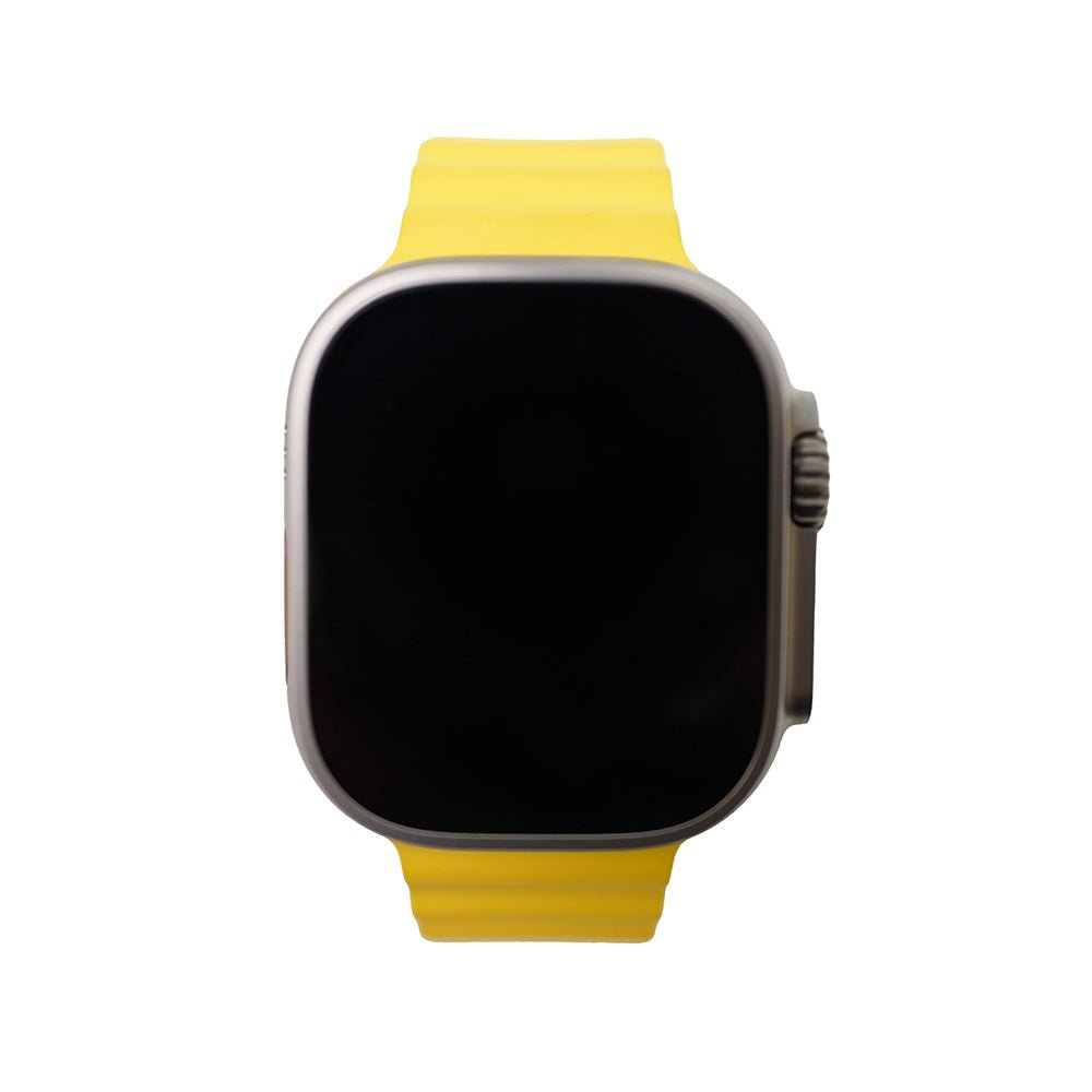 Apple Watch Ultra GPS + Cellular Titanium Case with Yellow Ocean Band - Nyson Retail
