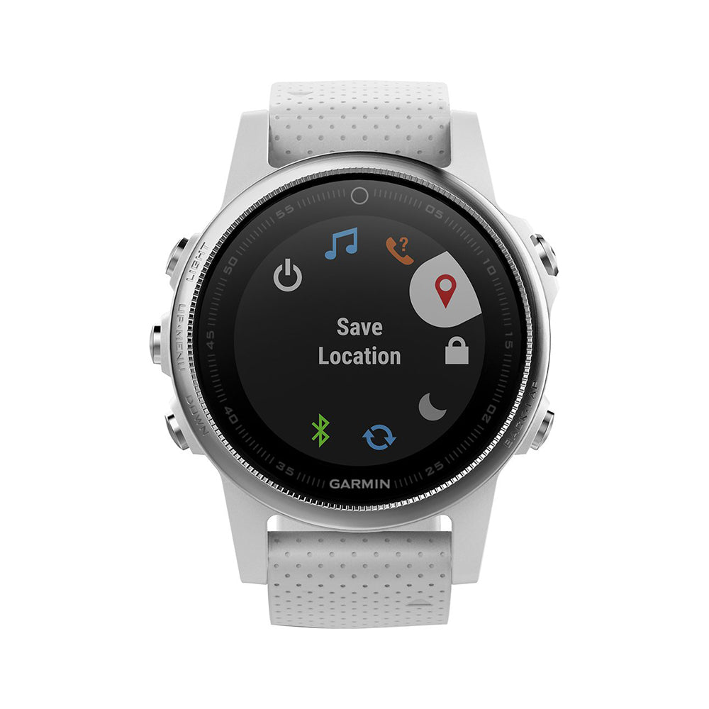 Garmin fēnix 5s GPS Smartwatch - White with Carrara White Band (42mm)