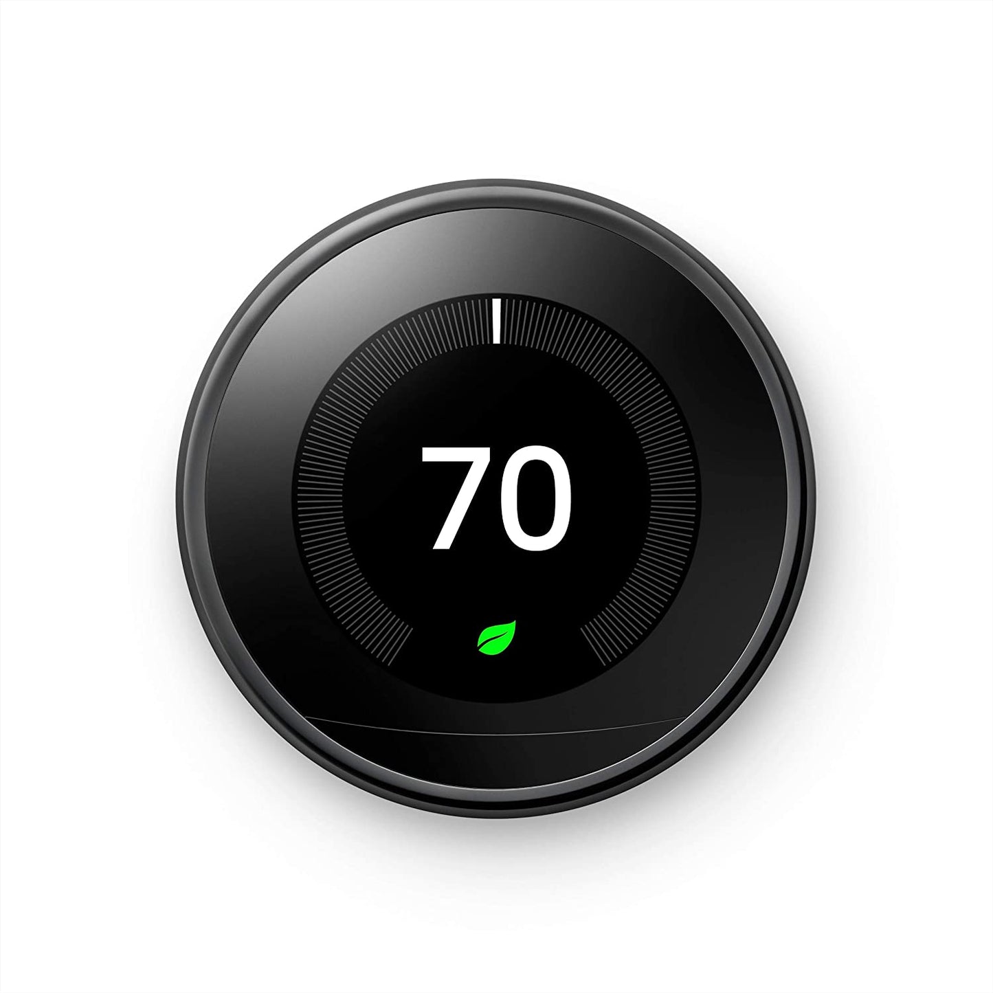 Google Nest Learning Smart Wifi Thermostat - Black (T3018US) - Nyson Retail