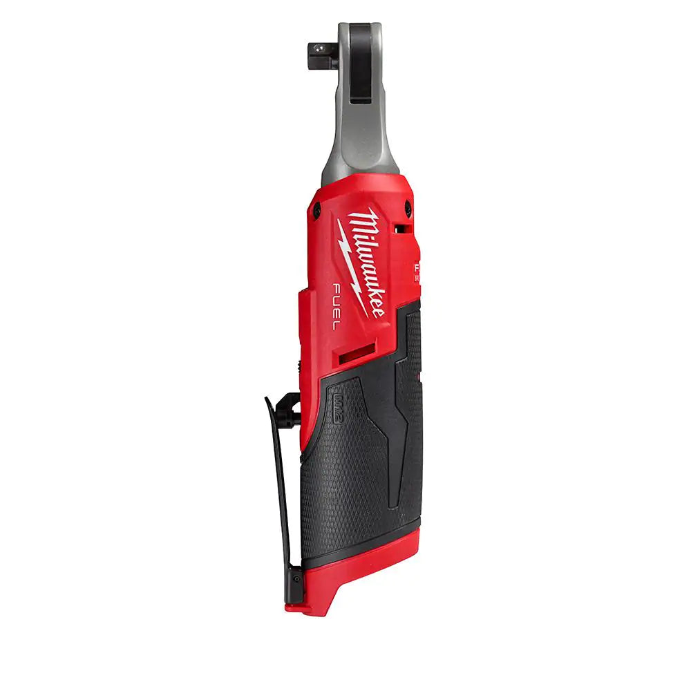 Milwaukee M12 FUEL 12V Lithium-Ion Brushless Cordless High Speed 3/8 in. Ratchet (Tool-Only) (2567-20)