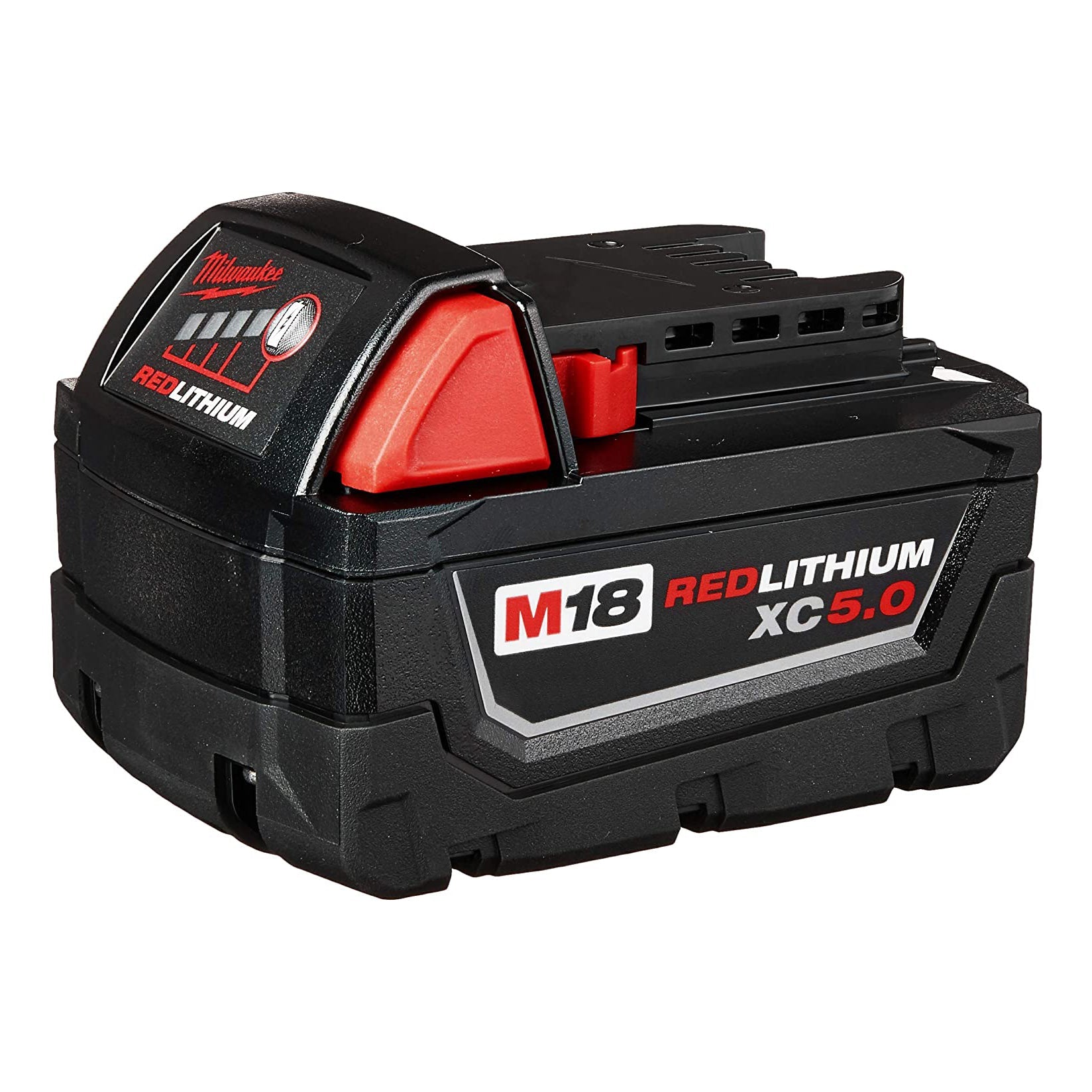 Milwaukee M18 18-Volt 5.0 Ah Lithium-Ion XC Extended Capacity Battery Pack (48-11-1850) - Nyson Retail