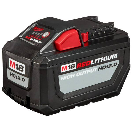 Milwaukee M18 18-Volt Lithium-Ion High Output 12.0Ah Battery Pack (48-11-1812) - Nyson Retail
