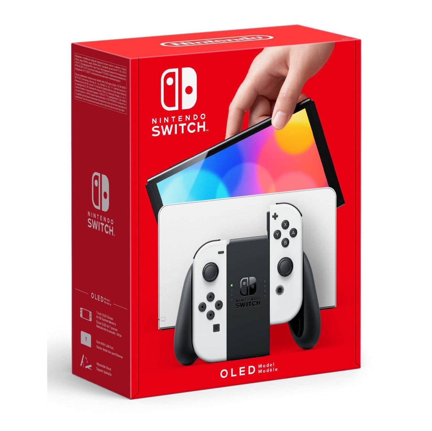 Nintendo Switch OLED - 64GB Console (with White Joy-Cons) - Nyson Retail