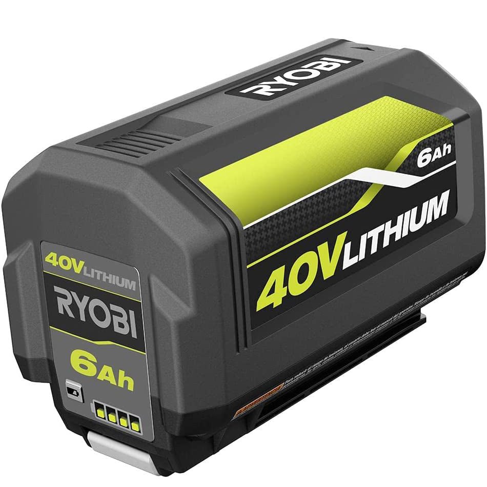 RYOBI 40-Volt 6 Ah High Capacity Lithium-Ion Battery (OP4060A1) - Nyson Retail